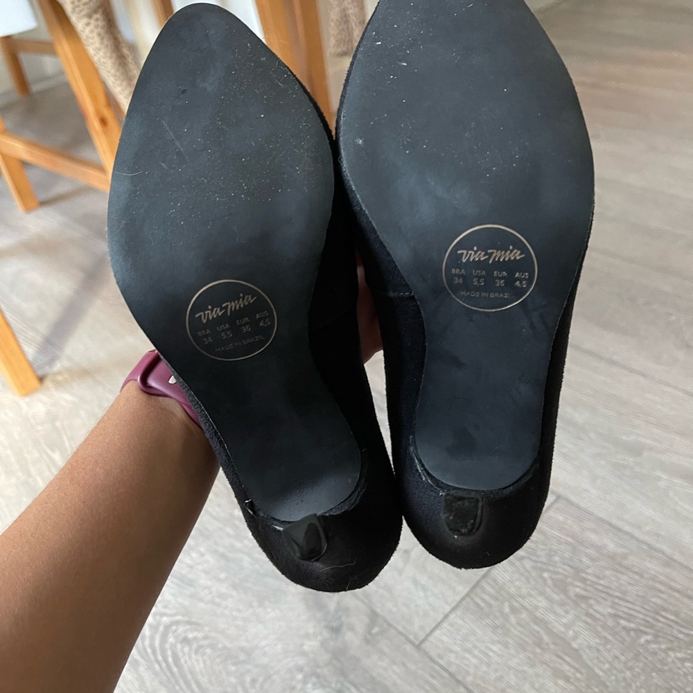 NWT Black high heels - Picture 3 of 4